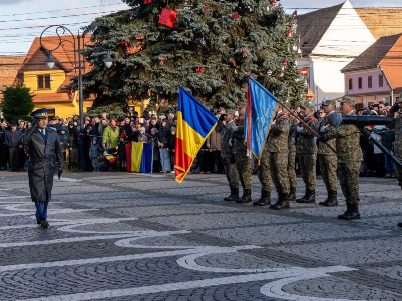 Ziua Națională a României la Mediaș: Peste 1.000 de oameni prezenți la evenimentele din centrul orașului (foto)