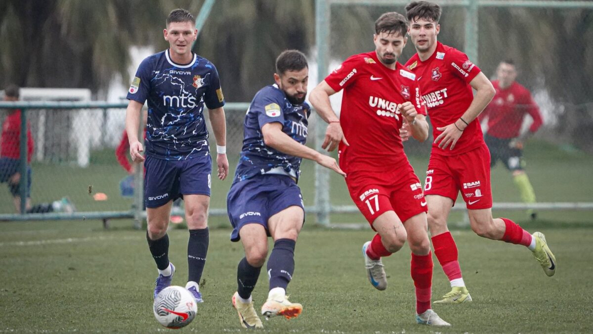 Victorie pentru FC Hermannstadt în ultimul amical jucat în Antalya (video)