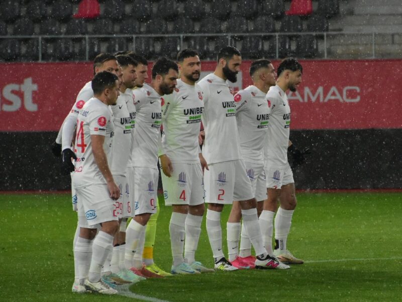 Remiză între FC Hermannstadt și UTA. Sibiul a jucat bine (video foto)