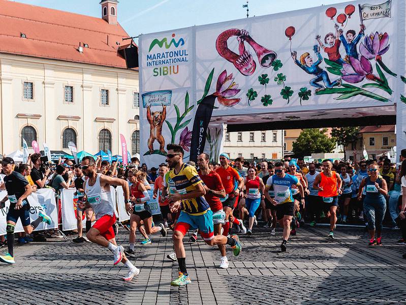 Au început înscrierile pentru Maratonul Internațional Sibiu 2025