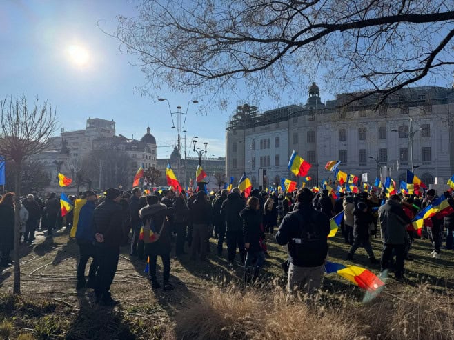 Peste 6 500 de oameni la protestul AUR din Capitală (video)