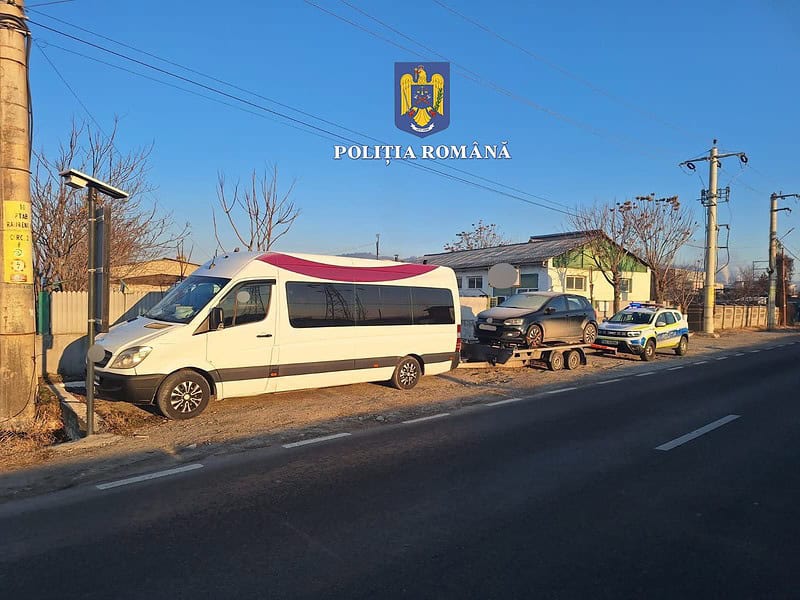 Bulgar dat în urmărire internațională, reținut de poliție în trafic pe DN7, Sibiu - Rm. Vâlcea