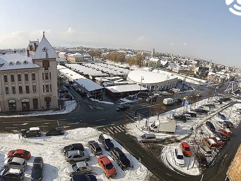 Cod galben de ger. Temperaturile scad până la minus 18 grade la Sibiu