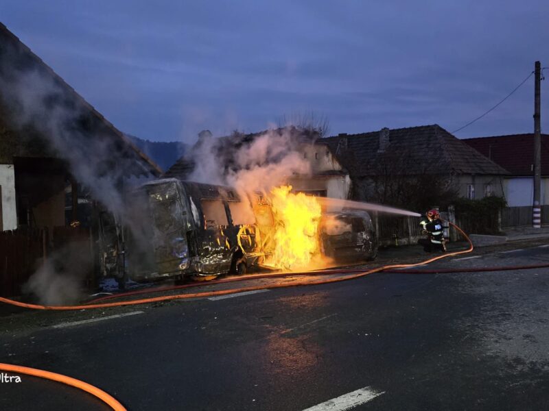 Orașul Copșa Mică fără gaz după accidentul grav de vineri dimineață