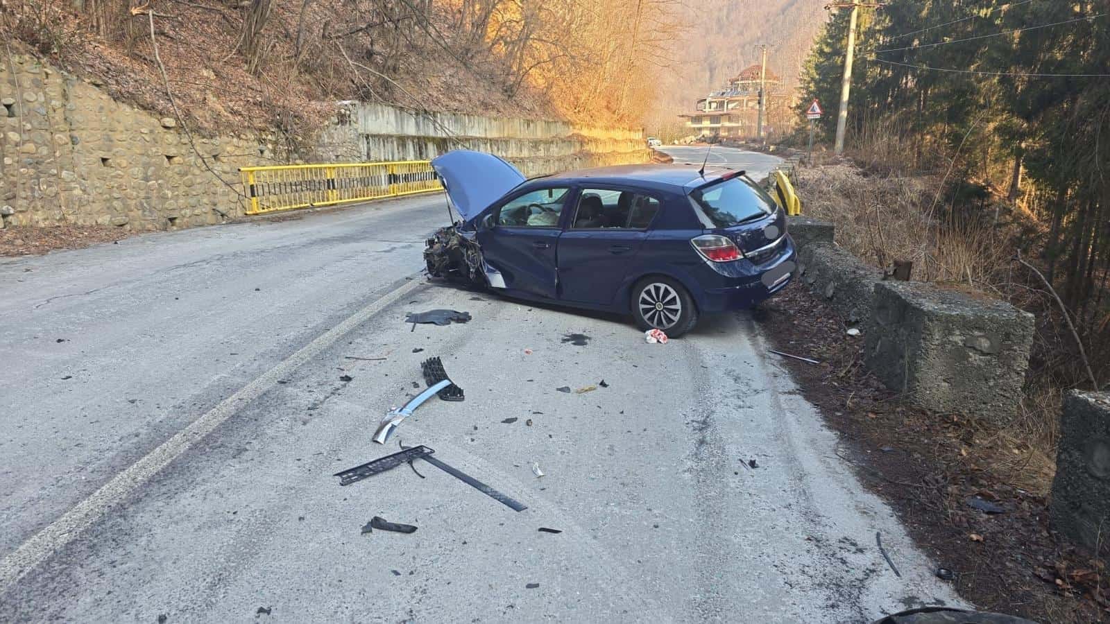 Sibian implicat într-un accident pe DN7A în județul Vâlcea