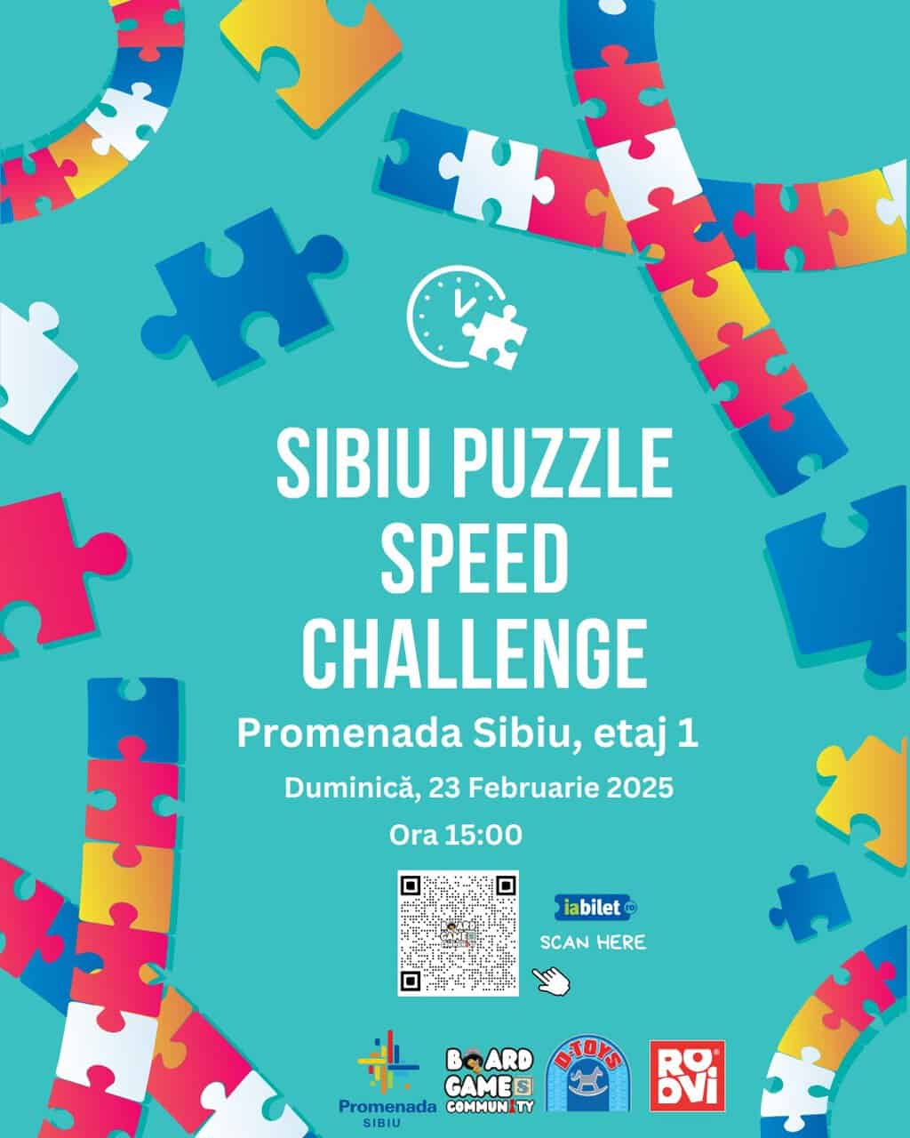 Promenada aduce la Sibiu Puzzle Speed Challenge