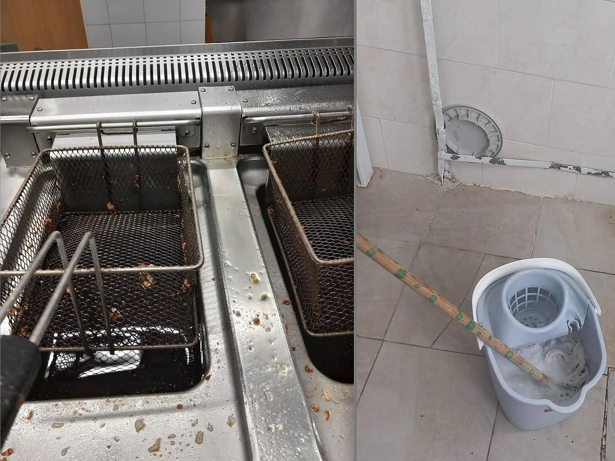 Controale ANPC în campusurile studențești. Mizerie de nedescris, iar 6 cantine au fost închise (foto)