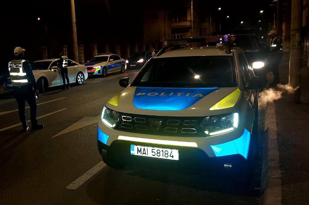 Acțiuni de amploare ale polițiștilor sibieni în județ. Zeci de amenzi și permise de conducere reținute