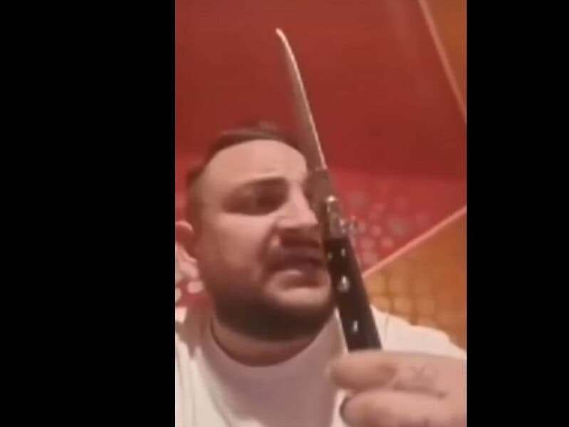 VIDEO: „Dulă” amenințări cu moartea în direct pe TikTok. ”Vă bag ăsta direct în creier” (update)