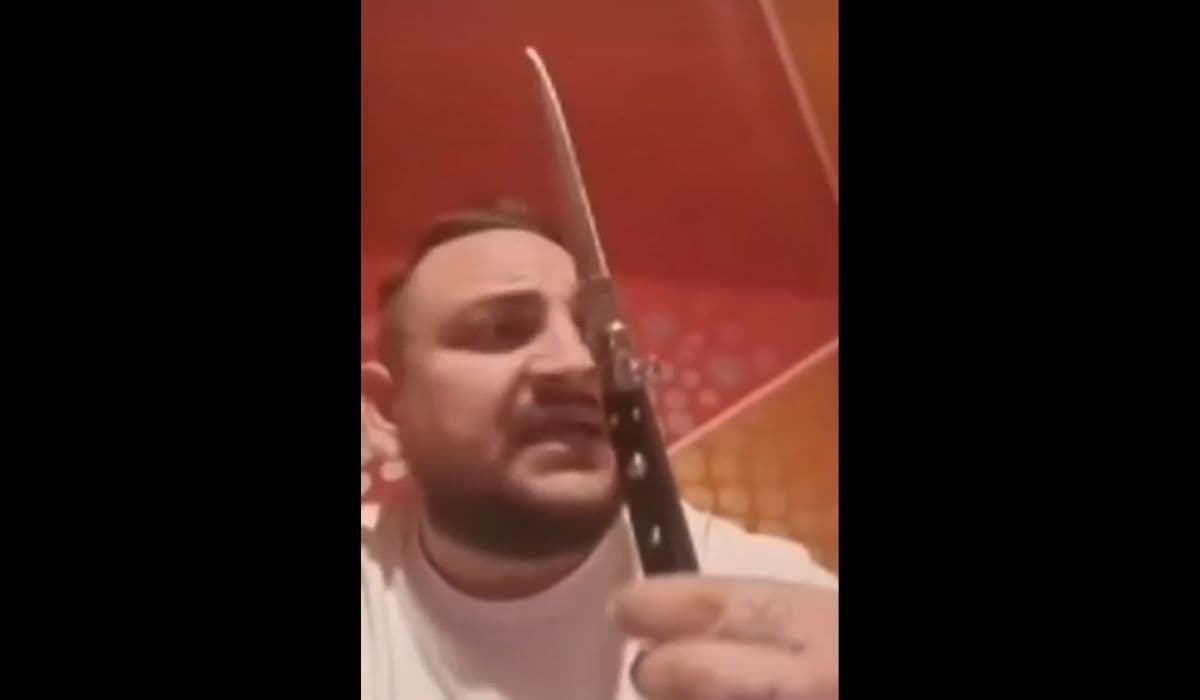 VIDEO: „Dulă” amenințări cu moartea în direct pe TikTok. ”Vă bag ăsta direct în creier” (update)