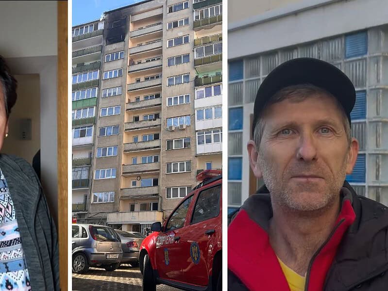 Tragedie evitată la “mustață” după incendiul din blocul de pe Mihai Viteazu. Mărturii de la locatari: „Ne-am îngrijorat” (foto video)