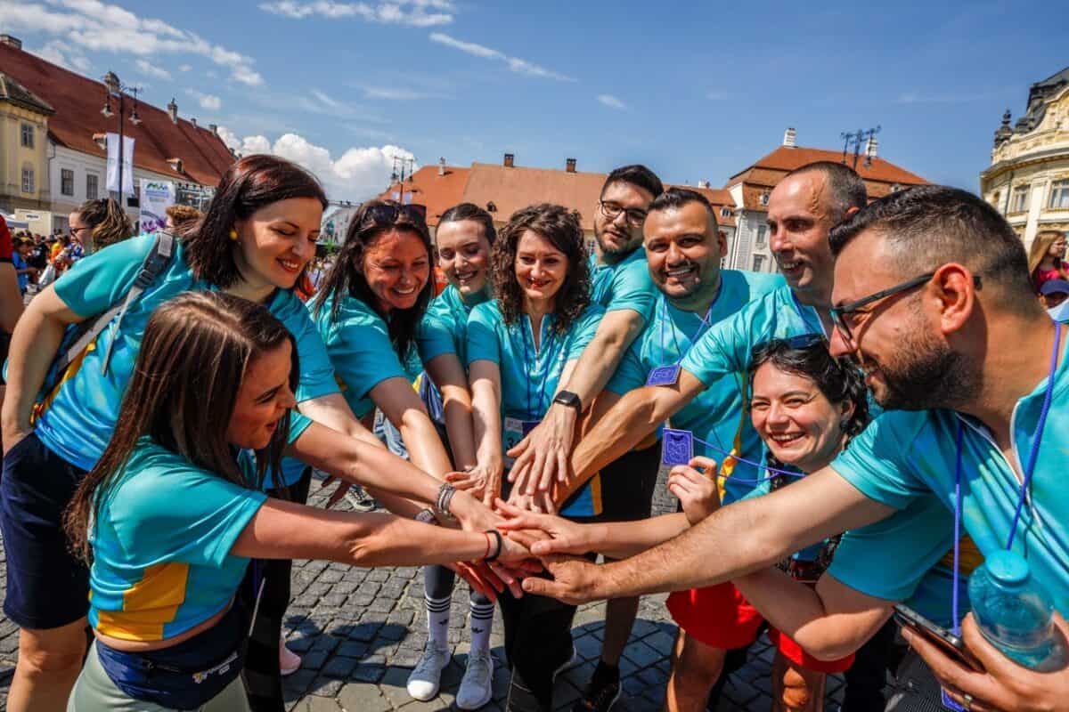 shopping city sibiu susține mișcarea și sănătatea la maratonul internațional sibiu 2025