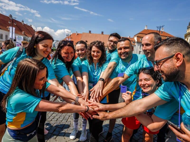 shopping city sibiu susține mișcarea și sănătatea la maratonul internațional sibiu 2025
